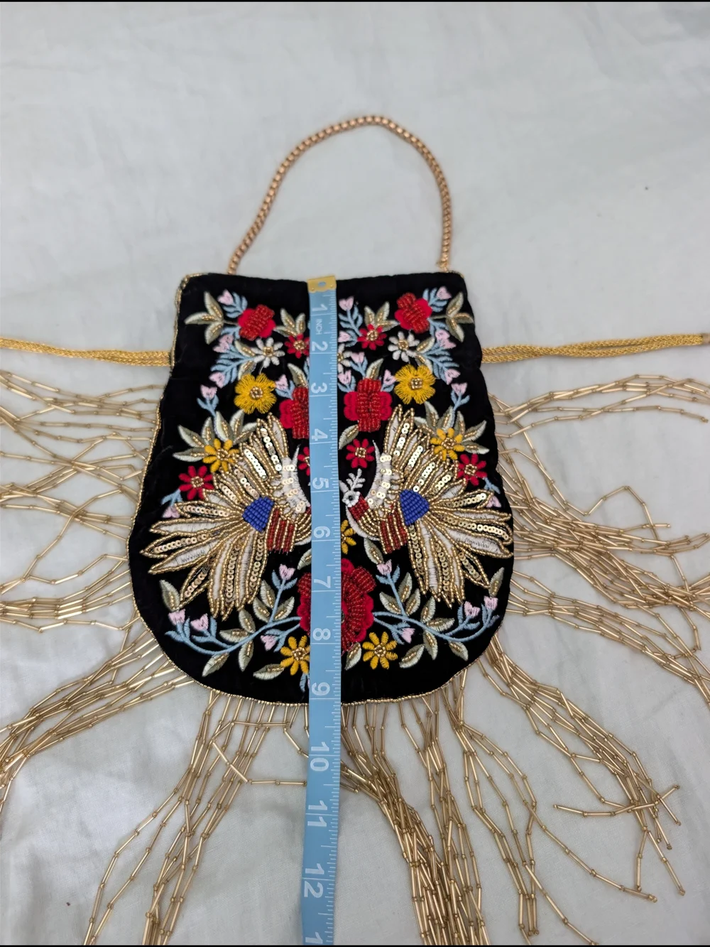 RAMLA Handcrafted Black Velvet 